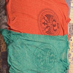 Rock Revival Red and Teal Graphic Tees